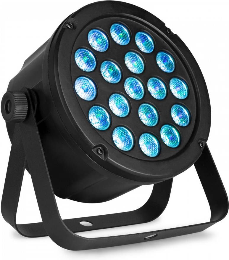 BeamZ SlimPar45 Krachtige PAR lamp met 18x 3W LED&apos