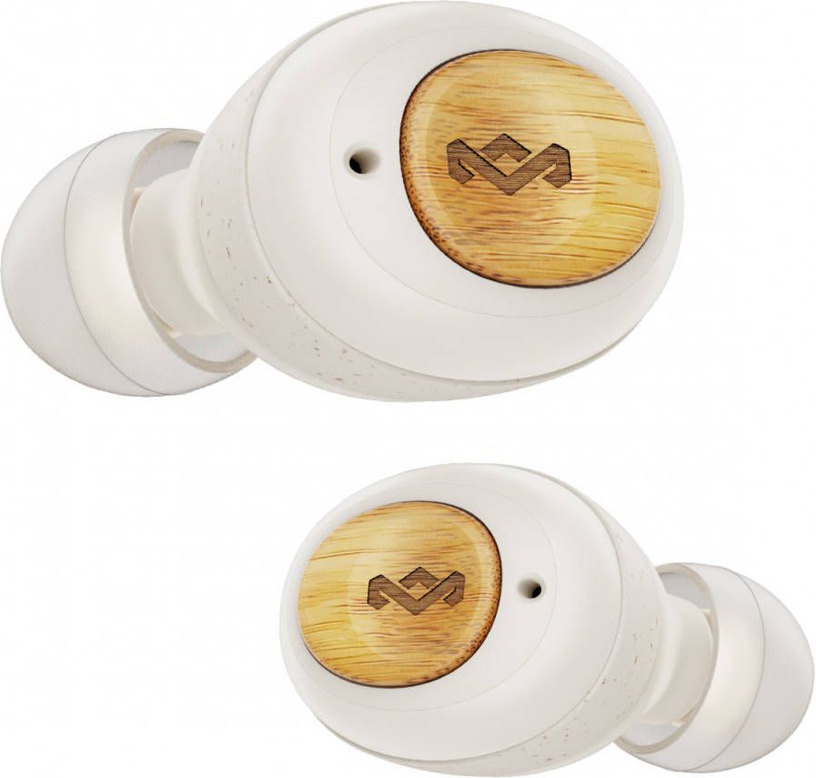 House of Marley Champion True Wireless Cream oordopjes