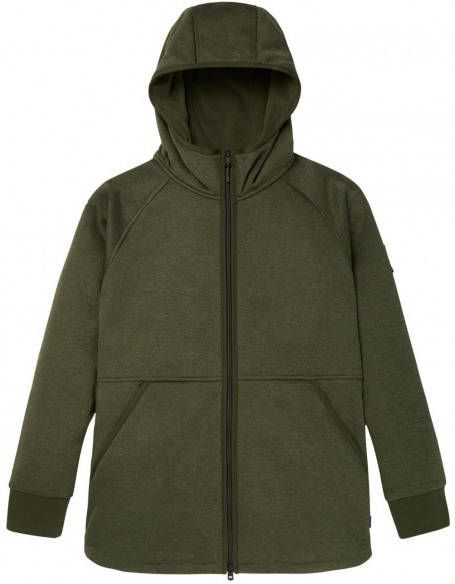 Burton Women's Minxy Fleece Full Zip Fleecevest, olijfgroen