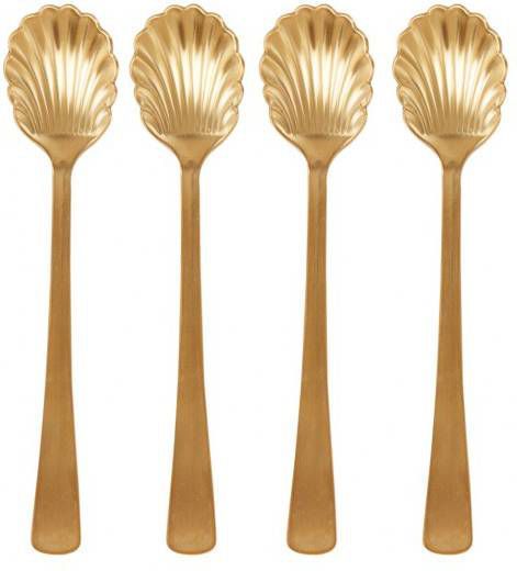 Urban Nature Culture Koffielepel in set van 4