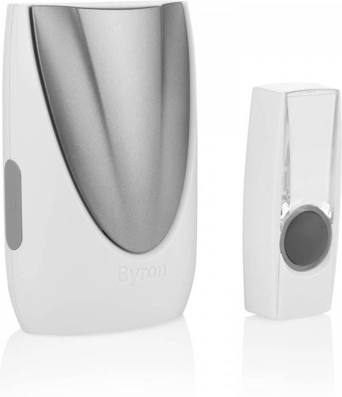 Byron BY206E Draadloze deurbel set Hoogwaardige speaker AKTIE!