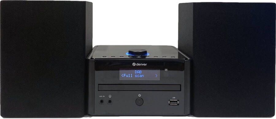 Denver Mda 270 Stereo Set Dab Fm Cd Speler Bluetooth Usb Input