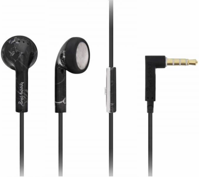 Happy Plugs Headphones Unik Edition Black Marble