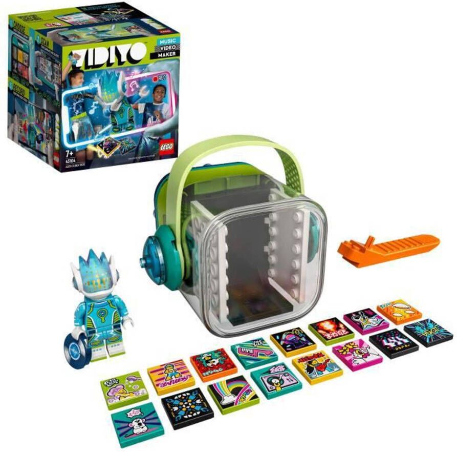 LEGO 43104 Vidiyo ™ Alien Dj Beatbox Muziekvideo maker, Muziekspeelgoed, Augmented Reality App set Met Minifiguur