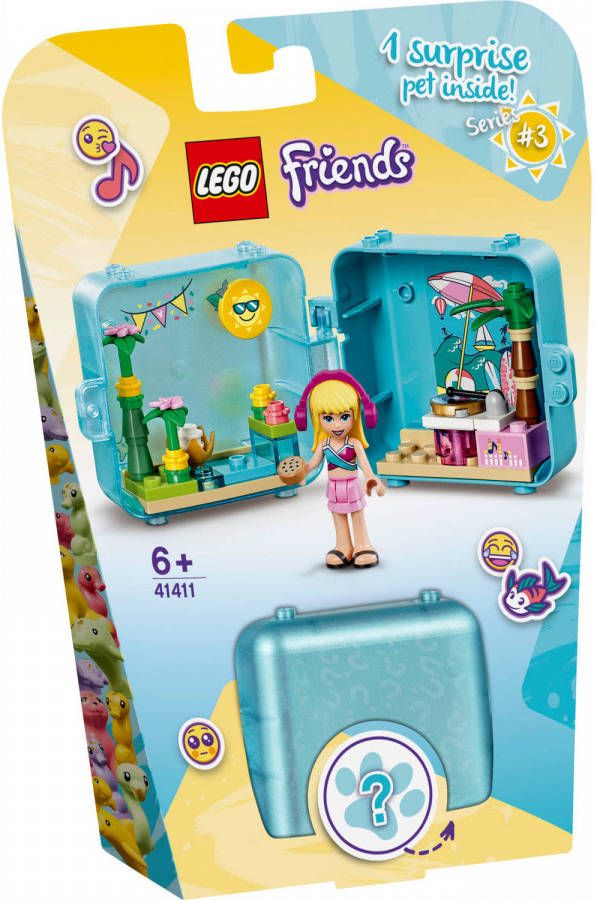 LEGO Friends Stephanie&apos, s Zomerspeelkubus 41411