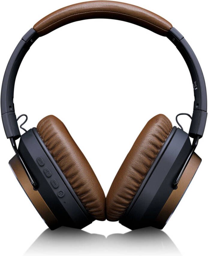 Lenco Bluetooth® Koptelefoon Met Active Noise Cancelling(Anc) Hpb 730bn Bruin zwart
