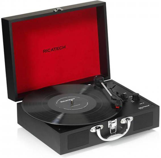 Ricatech Platenspeler Revolution Uk Rtt20 Zwart