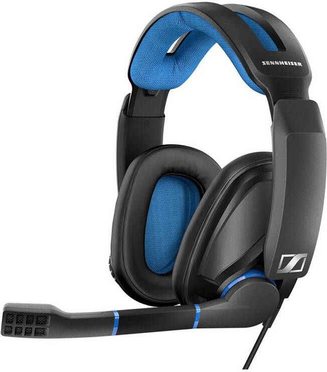 Sennheiser over-ear hoofdtelefoon GSP 300 zwart/blauw