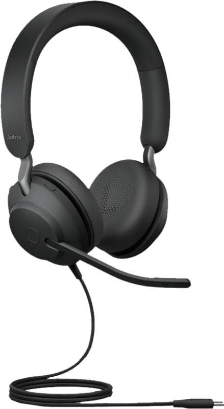 Jabra Evolve2 40 USB C UC Stereo Office Headset