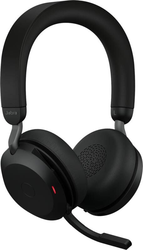 Jabra Evolve2 75 USB A Draadloze Office Headset Zwart