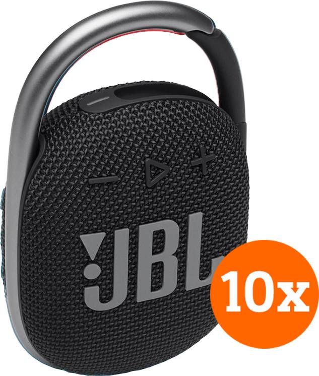 JBL Clip 4 zwart 10 pack