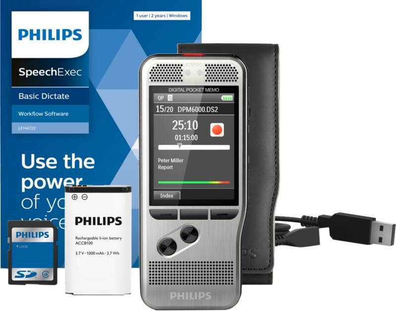 Philips PocketMemo Dicteerapparaat DPM6000