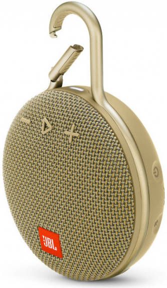 JBL Clip 3 Waterbestendig Bluetooth Speaker IPX7 Goud
