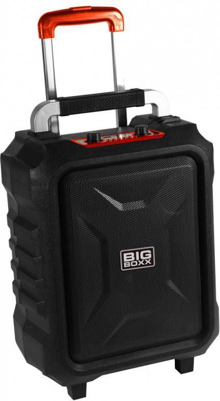 Nikkei Bigboxx Trolley Speaker Met Bluetooth En Microfoon Zwart