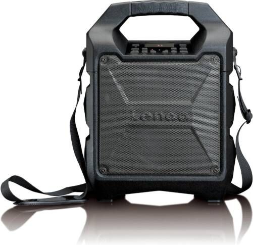 Lenco PA 30 Party speaker Bluetooth® met 25W vermogen Zwart