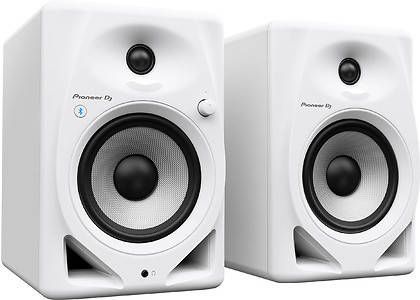 Pioneer DJ DM 50D BT W 5" Monitor Bluetooth Speakers Wit SET