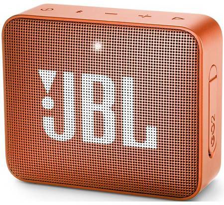 JBL GO 2 Coral Orange Bluetooth Speaker