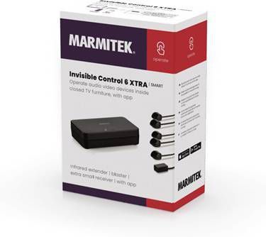Marmitek Invisible Control 6 XTRA SMART Tv-accessoires Zwart