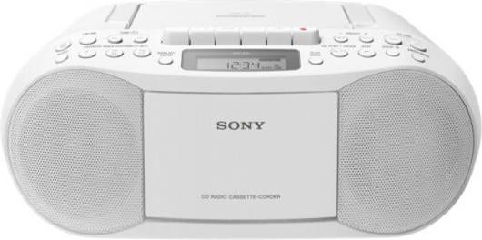 Sony CFD S70 CD Speler/draagbare radio Wit