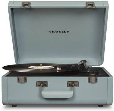 Crosley Portfolio Tourmaline platenspeler in koffer USB en Bluetooth