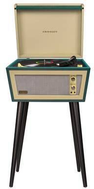 Crosley Dansette Sterling platenspeler met verwijderbare pootjes