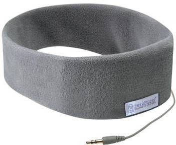 SleepPhones ® Classic Fleece Grijs Large/extra Large