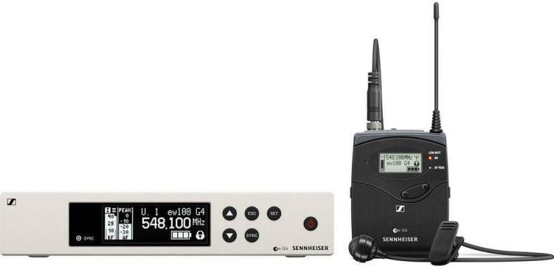 Sennheiser ew 100 G4 ME4 B draadloze dasspeld(626 668 MHz )