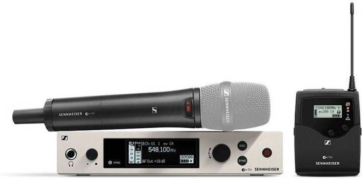 Sennheiser EW300G4 BASECOMBO Draadloze handheld microfoonset(BW band )