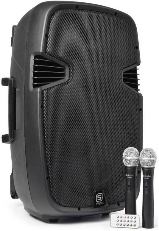 Vonyx SPJ PA915 Mobiele speaker 15" 700W op accu met Bluetooth en USB