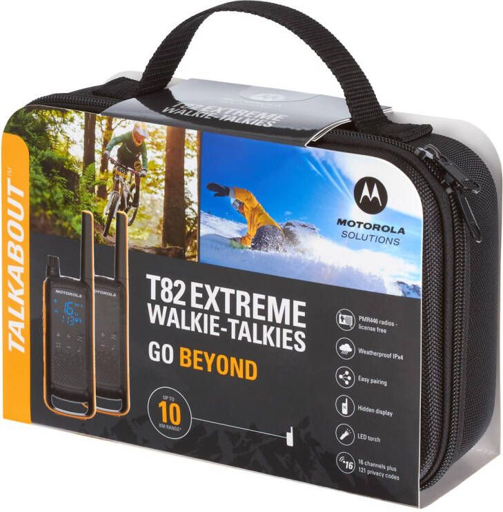 Motorola B8P00811YDEMAG Talkabout T82 Extreme Twin 2 Stuks