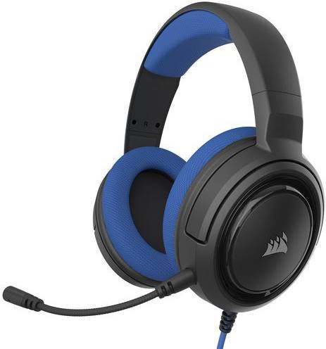 Corsair HS35 Stereo Gaming Headset Blauw