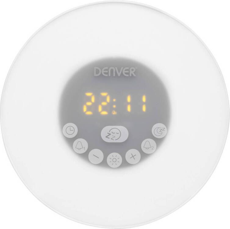Denver CRLB 400 FM Radio, lichtwekker, BT speaker