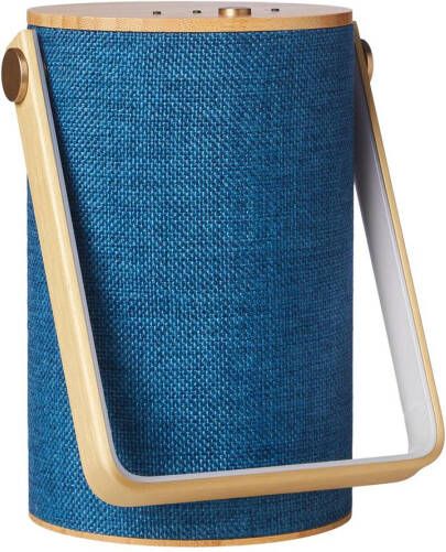 LOOM DESIGN Silo 1 sfeerlamp, BT speaker, blauw