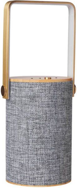 LOOM DESIGN Silo 1 sfeerlamp, BT speaker, grijs