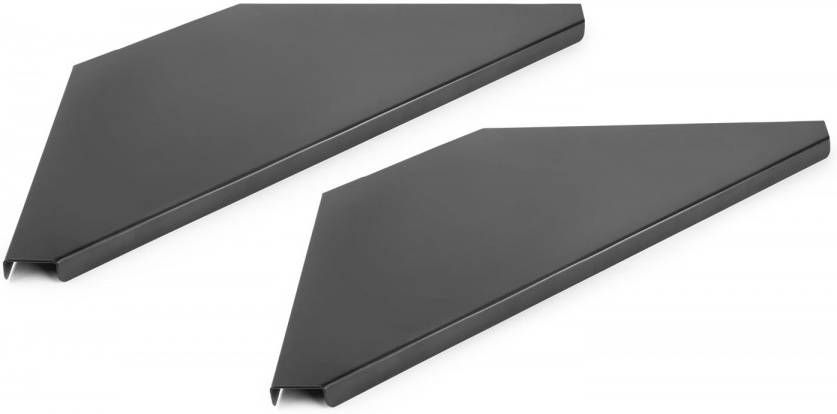 Vonyx DBC2 DJ booth hoekplaten 2 stuks zwart