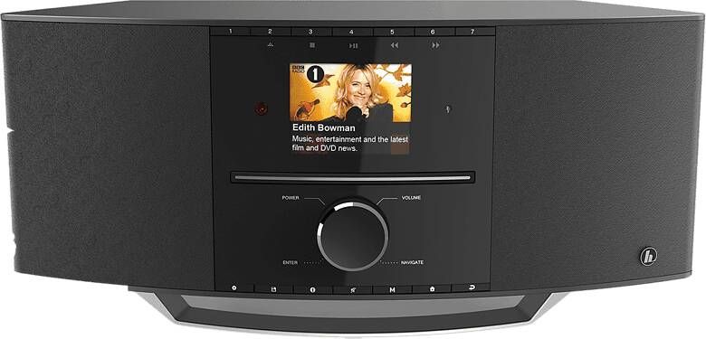 Hama Digitale radio(dab+)Internetradio Digitalradio m.CD WLAN/Bluetooth Amazon Music DAB+