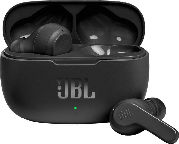 JBL Wave 200TWS Draadloze Koptelefoon met Oplaadetui(Bulkverpakking) Zwart