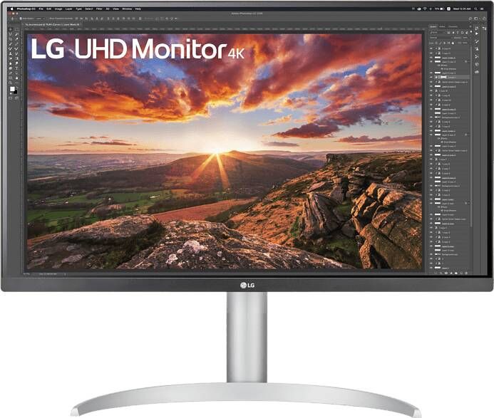 LG 27up850n w 27 Inch 3840 X 2160(ultra Hd 4k)Ips paneel In Hoogte Verstelbaar