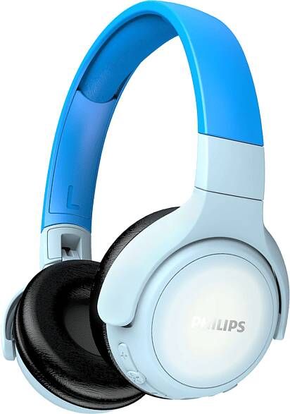 Philips Takh402bl Draadloze Kinderhoofdtelefoon Bluetooth Levensduur Batterij 20 Uur Blauw