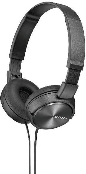 Sony hoofdtelefoon MDR-ZX310AE (Zwart)