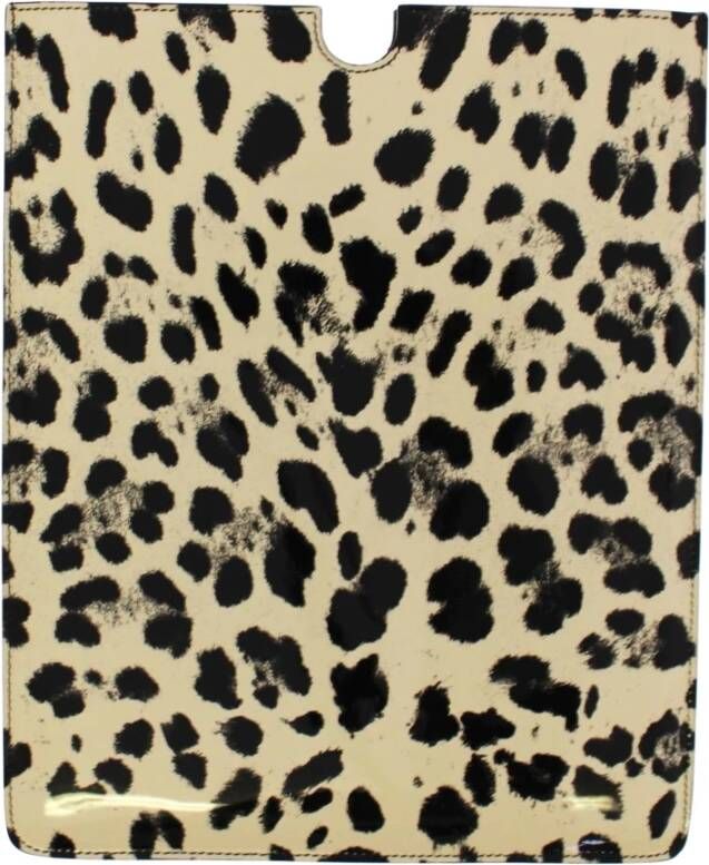 Dolce & Gabbana e boek tabletomslag , Beige, Unisex