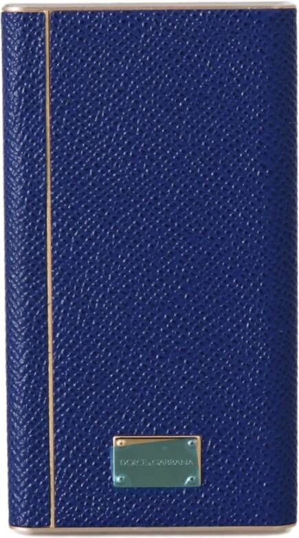 Dolce & Gabbana Telefoon accessoires , Blauw, Dames