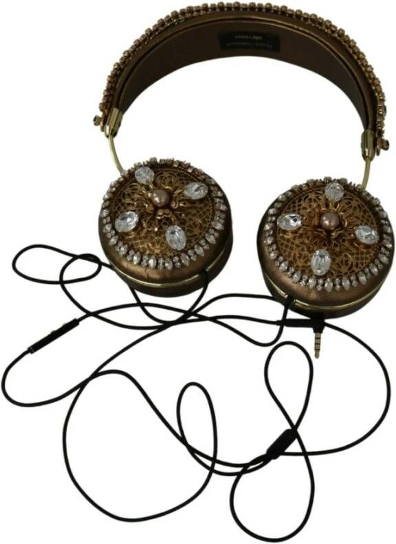 Dolce & Gabbana Koptelefoons Geel Dames