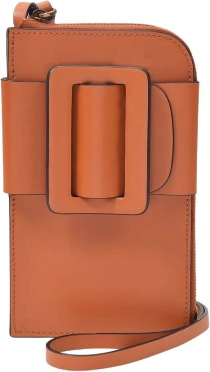 Boyy Cross Body Phone Case , Bruin, Dames