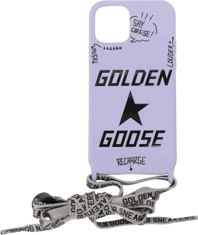 Golden Goose Koptelefoons Paars Heren