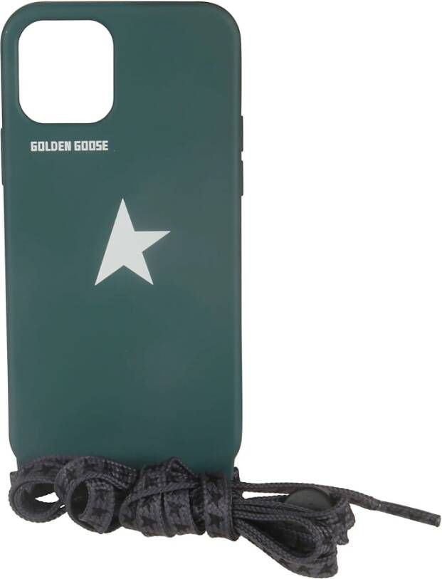 Golden Goose Phone Accessories , Groen, Heren