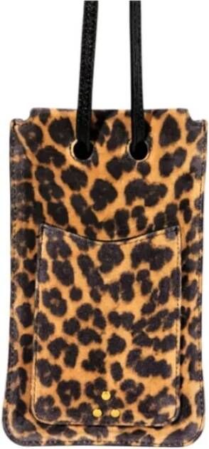 Jérôme Dreyfuss Phone Accessories , Beige, Dames