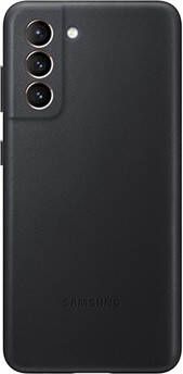Samsung Galaxy S21 5G Leren Cover EF VG991LBEGWW Zwart