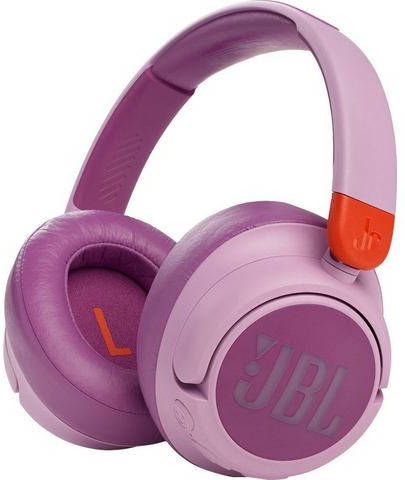 JBL Jr460nc Kids Draadloze Over ear Koptelefoon Met Noise Cancelling Roze
