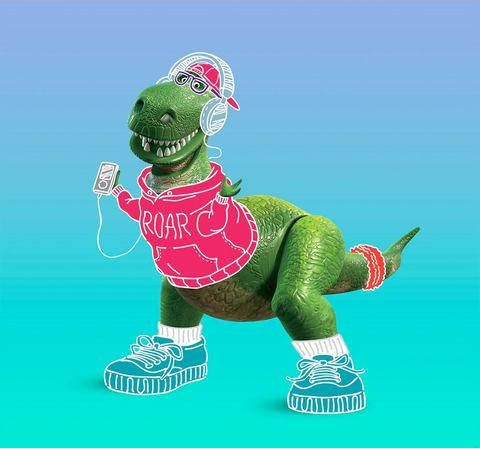 Komar Toy Story Roar Vlies Fotobehang 300x280cm 6 banen